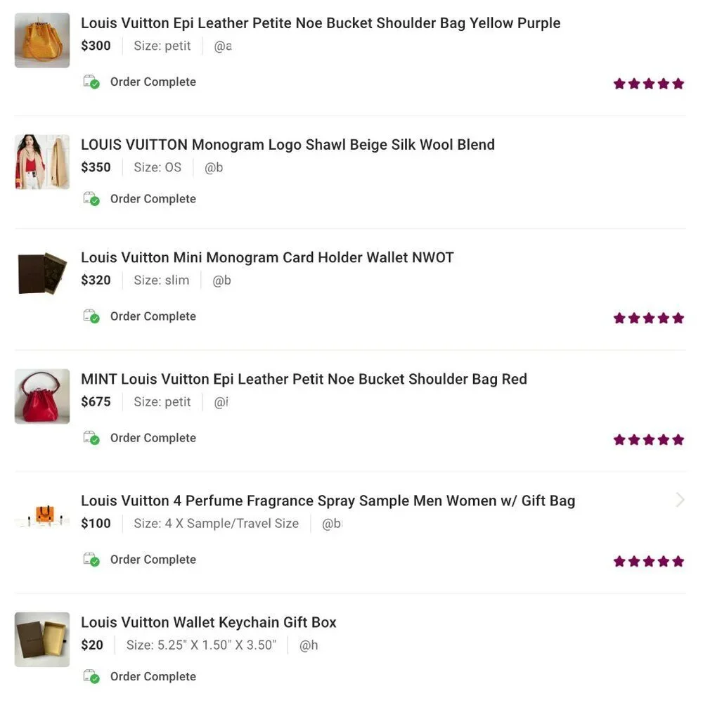 Louis Vuitton Dust Storage Bag Medium Large